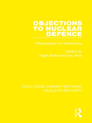 cover image of Objections to Nuclear Defence